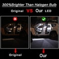 thumbnail image 5 of Para Nissan Sentra 2007 2010 2011 2012 2013 2014 2015 2016 2017 2018 2019 Luz LED interior del coche Canbus Lámpara de matrícula interior, 5 of 5