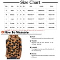 thumbnail image 3 of Camiseta holgada estampada a la moda para mujer, blusa de manga 3/4 de longitud media, Tops informales con cuello redondo Pompotops FGAJ5179, 3 of 5