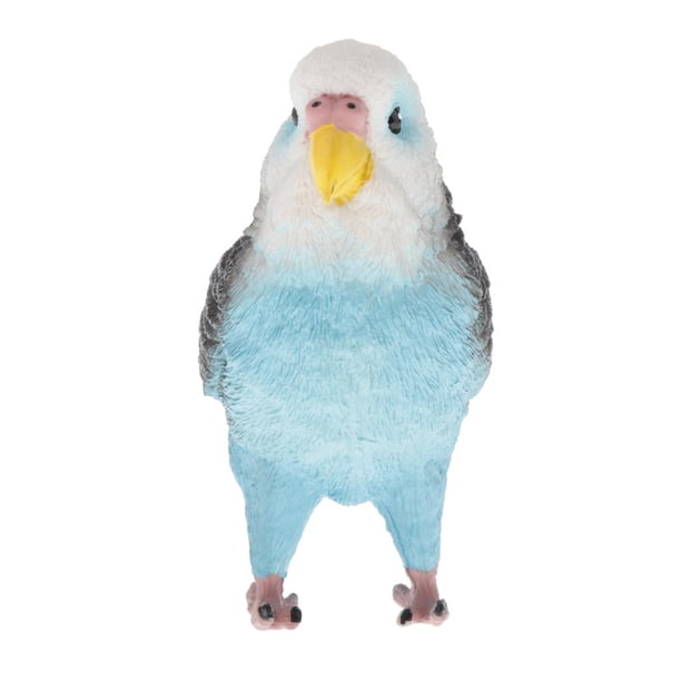 simulación loro modelo animal juguetes para la decoración del hogar ornamento regalos azul perfke Simulación Parrot Animal Toys