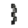 thumbnail image 6 of JERFIT Corner Wall Shelf, Black 5-Tier Modern Floating Shelves Unit for Living Room, Bedroom, Kitchen, Bathroom Storage & Display, 6 of 7