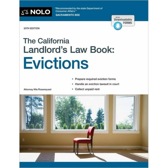The California Landlord's Law Book: Evictions: Evictions, (Paperback)
