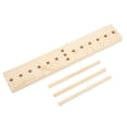 thumbnail image 2 of Bow Maker, Bow Making Kit Portable Adjustable Design Oak Material  For Party Decorations For Gift Bows, 2 of 8