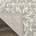 thumbnail image 4 of Nourison Bliss Modern Floral Ivory/Grey 7'10" x 9'10" Area Rug, (8' x 10'), 4 of 6