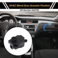 thumbnail image 2 of Reemplazo del actuador de puerta de mezcla de calefacción HVAC Unique Bargains para Peugeot 307 1997-2010 No.6447RZ Actuador de puerta de aire Plástico Negro, 2 of 6