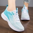 thumbnail image 2 of AUDeals Womens Trail Running Shoes - Memory Foam Walking Sneakers, Color Block Lightweight Lace Up Outdoor Training Shoes, 2 of 9