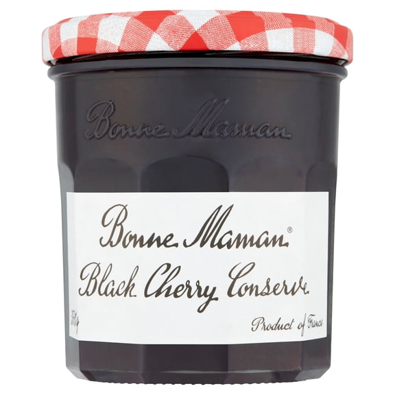 Bonne Maman Black Cherry Conserve 370g - Delicious Breakfast Jam