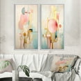 thumbnail image 1 of Designart "Pastel Gold Circles Vintage Elegance III" Modern Geometric Framed Wall Art Set Of 2 - Modern Gold Framed Wall Art Set Of 2, 1 of 6