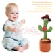 thumbnail image 2 of Artesanías De Decoración Del Hogar, Juguete Que Habla Del Cactus Que Baila, Cactus Que Canta Que Se Retuerce Repite Lo Que Dices, Juguete Que Habla De Felpa Suave Cactus Que Habla Eléctrico Juguetes P Muyoka Hogar, 2 of 6