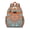 Orange-4, variant on Watercolor Small Floral Pattern Backpack Adjustable Padded Straps and Chest Strap Lightweight Durable School Backpack for and