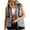 Gray, variant on WMTBSRSW Women's Fashion Puffer Vest Casual Sleeveless Qulted Jackets with Hood and Pockets Lightweight Zip up Padded Parka Waistcoat Black Small