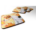 thumbnail image 1 of ""Caroline's Treasures Posavasos decorativos Fox Terrier Fall Multicolor"", 1 of 1