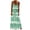 Green, variant on IROINNID Peplum Dress For Women Fashion Summer Casual V-Neck Camis Sleeveless Vest Long Dress Full-Length Prints Dress
