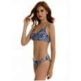 thumbnail image 6 of KXCFCYS Two-piece Bikini Athletic Swimsuit for Women with Soft Cup Swimwear Tankini Bathing Suit, 6 of 7