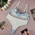 thumbnail image 1 of Lencería de Europa y Estados Unidos, malla de satén con costuras elásticas altas y anillo de acero, ropa interior sexy y cómoda, 1 of 6