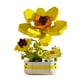 thumbnail image 5 of Ramo de bonsái en miniatura, Rosa romántica, girasol, juguete de modelo en maceta, regalo de cumpleaños para niños, 5 of 5
