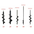 thumbnail image 3 of Earth Auger Spiral Drill Bit Electric Garden Planting Digging Hole Digger, 3 of 6
