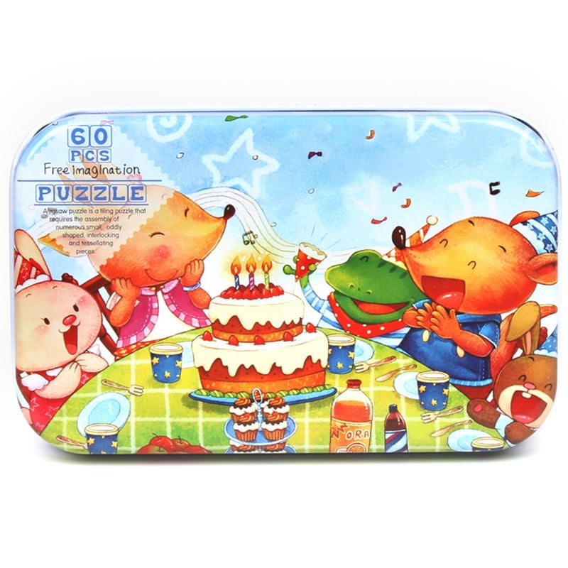 60 Piece Puzzles For Kids Cartoon Jigsaw Puzzles For Boys Girls