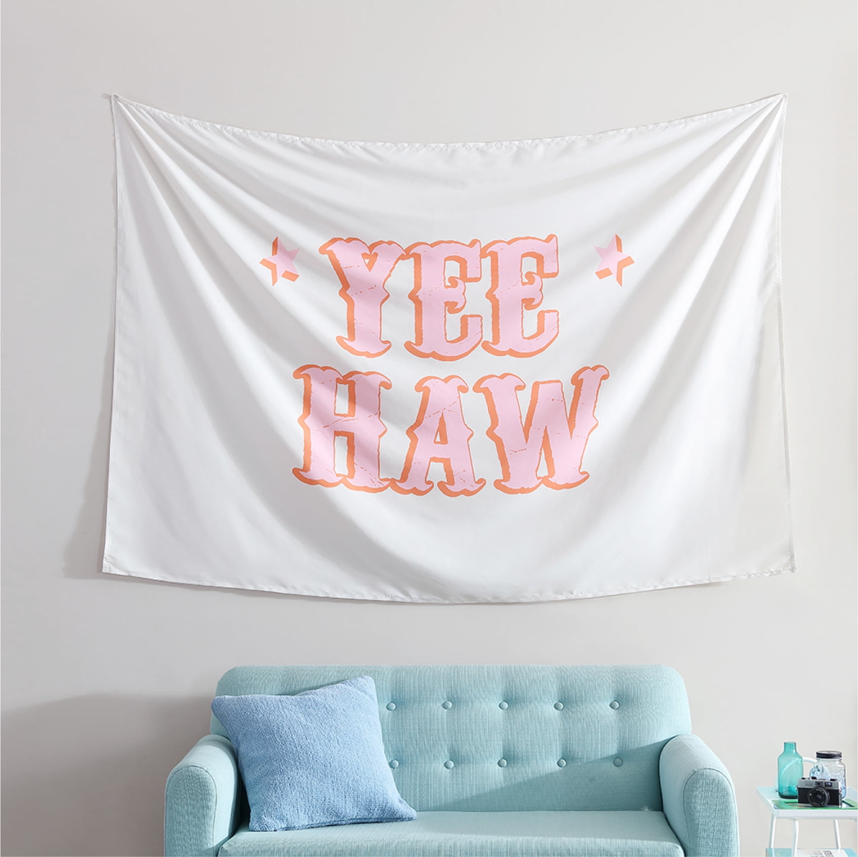Urban Shop 60" x 80" Yeehaw Multi Wall Tapestry