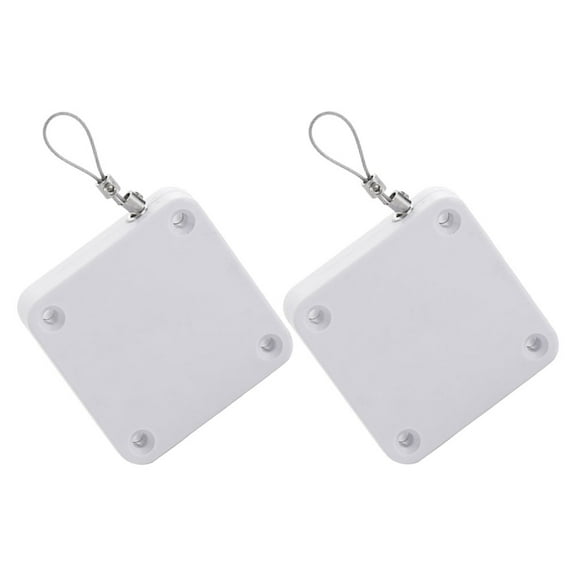 FRCOLOR Automatic Curtain Opener and Closer Door Closer 6.20X6.20X1.70CM White