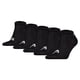 thumbnail image 1 of Calcetines deportivos unisex HEAD, lote de 5 - ELEMENTS ALL SPORTS SNEAKER ECOM, calcetines cortos, unicolor Negro 39-42, 1 of 4