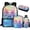 Axolotl Galaxy Sky, variant on Jeiento Wolf Backpack for Boys Bookbag Ages 8-10 with Lunchbox 4 Piece School Bag Set 5th Grade Kids Book Bag Travel Rucksack