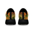 thumbnail image 4 of Fall Pumpkins HarveStThanksgiving Shoes Sneakers Black Size 8, 4 of 7