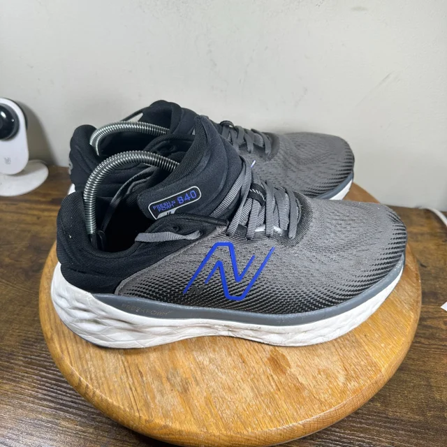 New Balance FF X 840 Men's Size 9 4E Gray Running Shoes Sneakers M840FCB