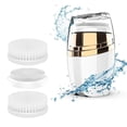 thumbnail image 3 of Cepillo De Limpieza Facial Cepillo De Limpieza Eléctrico Giratorio Con 3 Cabezales De Cepillo Para Limpieza Facial Exfoliante Y Masajeador Cateissary CE006075-00, 3 of 6