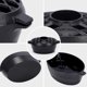 thumbnail image 5 of Vaporizador para estufa de leña G Good Gain, hierro fundido, 2,8 L, negro mate, 5 of 8