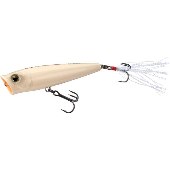 Yo-Zuri 3DR-X Popper 2-5/8", 1/4oz Bone Hard Bait Fishing Lure