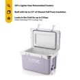thumbnail image 2 of RTIC 32 QT Hard-Sided Ice Chest Cooler, Ultra-Light, Fits 48 Cans, Dusty Lilac/White, 2 of 8