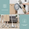 thumbnail image 6 of Beige Highland Cow Flower Cart Pattern Kitchen Rugs Sets Of 3,Kitchen Runner Rugs Non Skid Washable,Decorative Kitchen Floor Mats for Kitchen,Sink,Laundry,17"x30"+ 17"x47" + 17"x59", 6 of 6