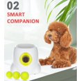 thumbnail image 4 of Dog Ball Launcher Automatic Dog Ball (6 Balls Included) Shooter Interactive Dog Tennis Ball Launcher, Throwing Machine, Launch Distance 10ft 20ft 30ft - Mini/Maxi, + Treat Pouch Bag, 4 of 4