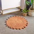 thumbnail image 2 of Furn - Alfombrilla de Baño Circle Diseño Pom Pom (Nuez), 2 of 2