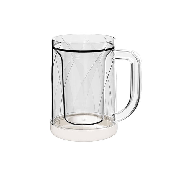ACDANC Beer Mug Bpa Free Material Beer Gifts Perfectly Sized Freezer Beer Mugs,Style1