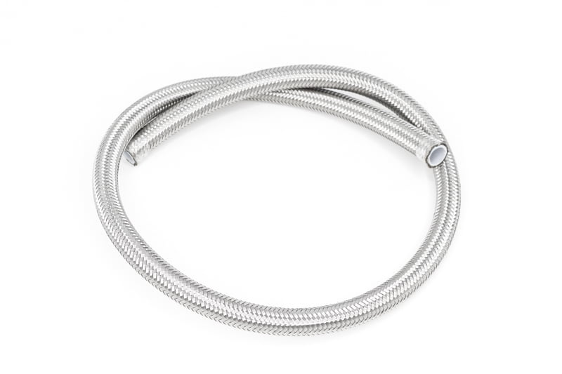 DeatschWerks 8AN SS Double Braided PTFE Hose 10 Feet (6-02-0862-10)