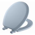 thumbnail image 3 of Mayfair Blue EZ Clean Round Toilet Seat, 3 of 6