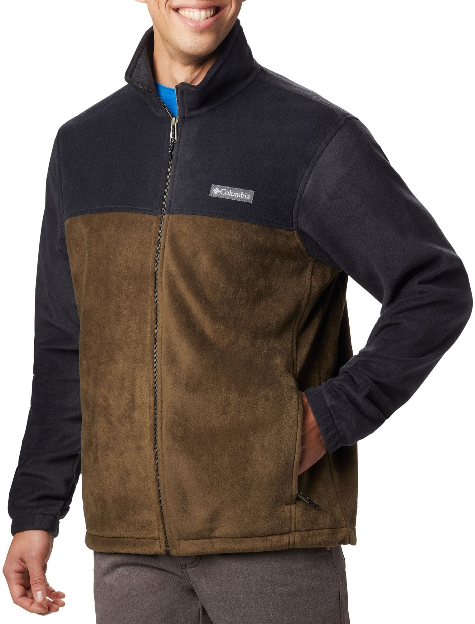 3X Stone Delta Columbia Mens Steens Mountain Full Zip 2.0 Soft Fleece Jacket 