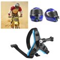 thumbnail image 3 of Casco de motocross Soporte de montaje fijo para barbilla Antideslizante Motocicletas daptador de soporte de montaje para barbilla para Azul Hugo  Soporte de motocross, 3 of 9