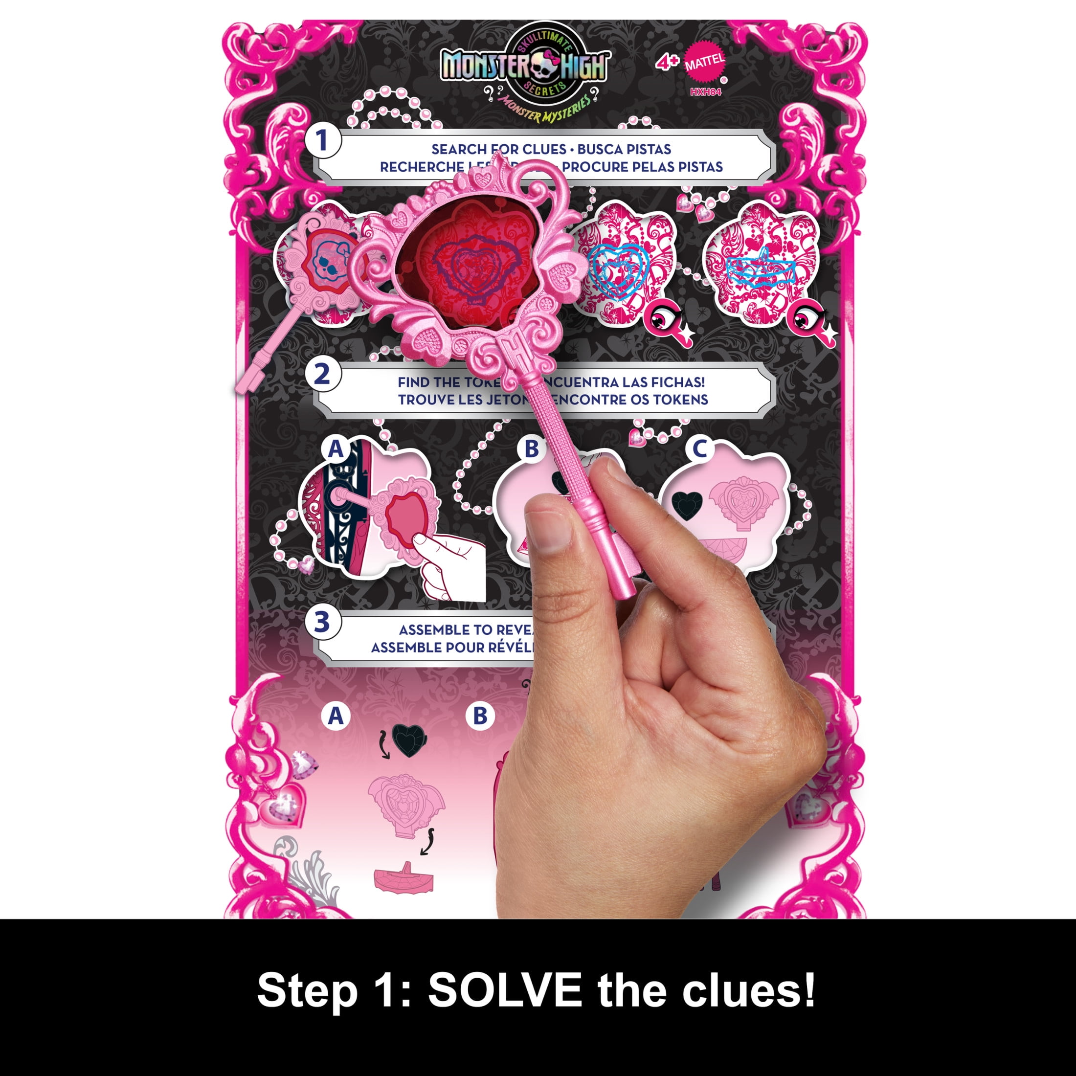 Monster High Draculaura Doll with Skulltimate Secrets Closet, Monster Mysteries Fashion Set Playset (图4) Monster High Draculaura Doll with Skulltimate Secrets Closet, Monster Mysteries Fashion Set Playset (图4)