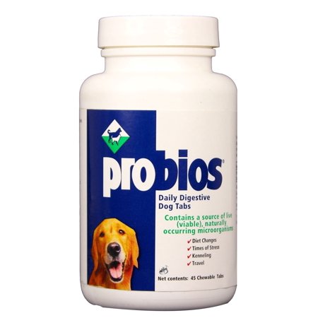 UPC: 0794535150216 | Probios® Digestive Dog Tabs (45 chewable tablets)