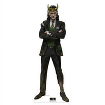Cardboard People Loki Horns Life Size Cardboard Cutout Standup - Disneys Loki (TV Series)
