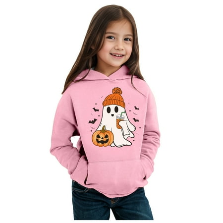 

Girls Preppy Clothes Long Sleeve Cute Unisex Casual Girls Sweatshirts Size 8-10 Hoodies for Girls 7-8 Toddler Girls Boys Hoodies