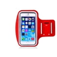 thumbnail image 1 of Waterproof Phone Arm Strap Cover for Phones Under 6.2" Adjustable Shoulder Strap and Key Pocket （red）, 1 of 3