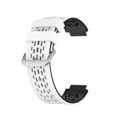 thumbnail image 4 of Correa de reloj Correa de reloj ajustable de silicona con reemplazo de dos colores para Garmin, blanco, negro Inevent EL001512-01, 4 of 7