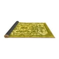 thumbnail image 2 of Ahgly Company Indoor Rectangle Abstract Yellow Modern Area Rugs, 4' x 6', 2 of 4