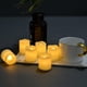thumbnail image 3 of ER Juego de 24 velas votivas sin llama, F parpadeante eléctrica sin llama brillar Electrónica, 3 of 5
