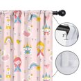 thumbnail image 4 of Blackout Kids Curtains,Fairy Tale Princess Pattern Childrens Insulated Curtains Set Of 2,Bedroom Essentials,Toddler Room Decor 42"x84", 4 of 5