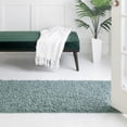 thumbnail image 3 of Unique Loom Comfort Solid Shag Collection Area Rug - Solace (2' x 6' Runner Light Slate Blue), 3 of 7