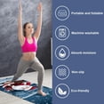 thumbnail image 2 of Santa Claus Gym Towel with Storage Bag, 72.8"x26.8", Suitable for Yoga, Pilates, Fitness - Yoga Blanket, Hot Yoga Towel, Yoga Towels Included, 2 of 6